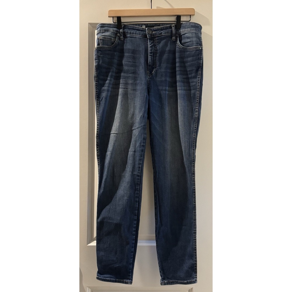 Kut From The Kloth Diana Fab Ab Skinny Jeans Women's 12 Mid Wash Stretch Denim